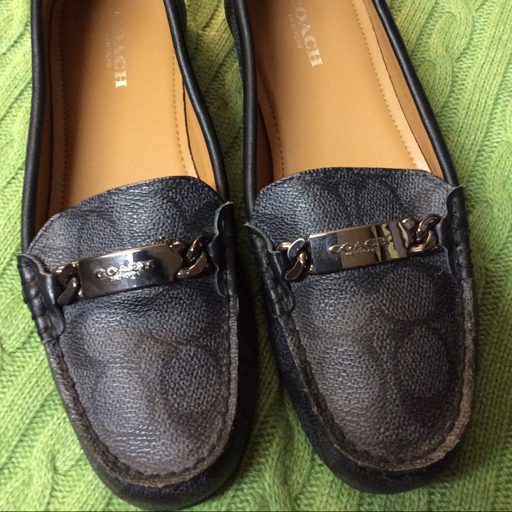 Coach Size 6 Driving Loafers